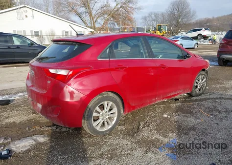 2014 Hyundai Elantra Gt from USA, damaged, VIN KMHD35LH9EU186334